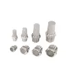 Пневматический глушитель BSL из нержавеющей стали 304, G1/8 G1/4 G3/8 G1/2