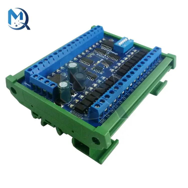 Плата расширения RS485 Modbus RTU 16 входов 16 выходов DC 12-24V