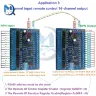 Плата расширения RS485 Modbus RTU 16 входов 16 выходов DC 12-24V