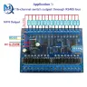 Плата расширения RS485 Modbus RTU 16 входов 16 выходов DC 12-24V