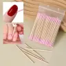 Ватные палочки двусторонние для макияжа и дизайна ногтей, 100 шт.