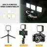 Карманный RGB светильник для видео и фото с аккумулятором