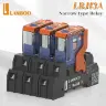 Универсальное промежуточное реле LANBOO J13A 12A/8A 5-контактное/8-контактное