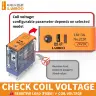 Универсальное промежуточное реле LANBOO J13A 12A/8A 5-контактное/8-контактное