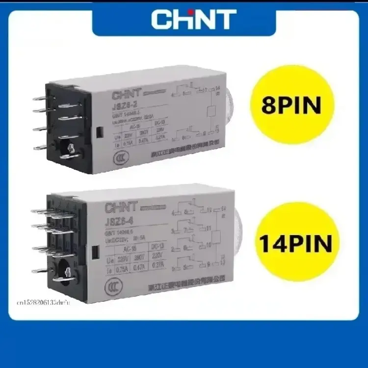 Реле времени задержки включения H3Y-4 H3Y-2 24V AC 220V 1S 5S 10S 60S