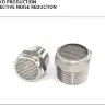 Глушитель пневматический BSP NPT из нержавеющей стали SUS304/316, 1/8"-2"