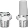 Глушитель пневматический BSP NPT из нержавеющей стали SUS304/316, 1/8"-2"