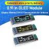 OLED дисплей 0,91 дюйма 128x32 SSD1306 с интерфейсом IIC