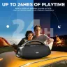 Портативная Bluetooth-колонка W-KING X20 200W RMS водонепроницаемая