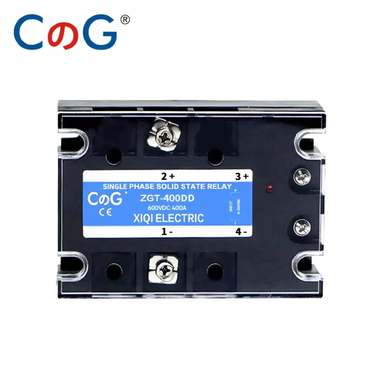 Твердотельное реле SSR-400DD 400A 220-380В управление DC 3-32В