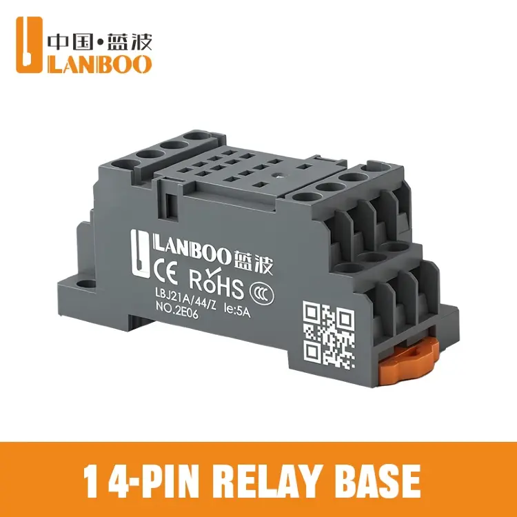 Микрореле LANBOO J21A DC12V/24V AC220V 8-14 контактов