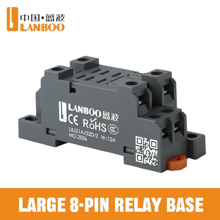 Микрореле LANBOO J21A DC12V/24V AC220V 8-14 контактов