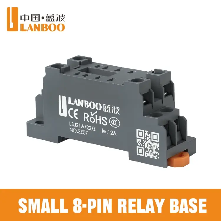 Микрореле LANBOO J21A DC12V/24V AC220V 8-14 контактов