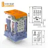 Микрореле LANBOO J21A DC12V/24V AC220V 8-14 контактов