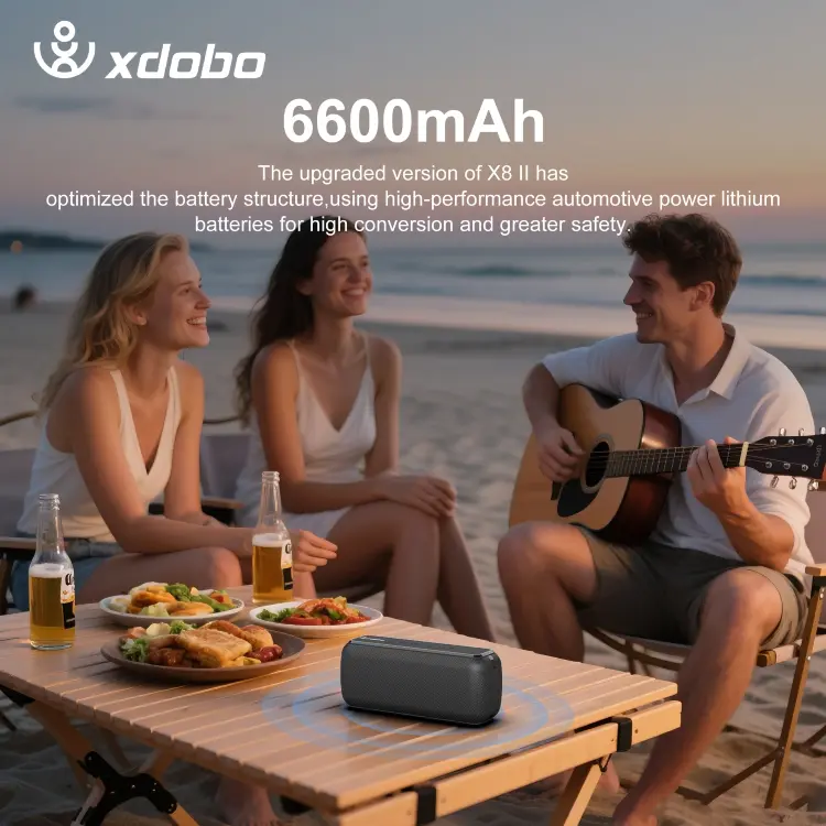 Портативная Bluetooth-колонка Xdobo X8 II 60 Вт с басом и аккумулятором