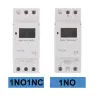 Программируемый цифровой таймер DIN THC15A 220В 16A еженедельный