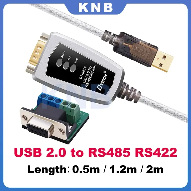 Кабель-адаптер USB 2.0 в RS485/RS422 с чипом FTDI