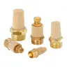 Пневматический глушитель BSL M5 1/8" 1/4" 3/8" 1/2" латунный