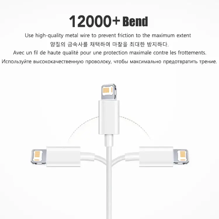 USB-C кабель для зарядки и синхронизации Apple iPhone и iPad