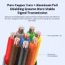 Кабель RJ45 к RS485/232 с коммутатором 8P8C для ПЛК