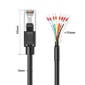 Кабель RJ45 к RS485/232 с коммутатором 8P8C для ПЛК