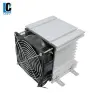 Радиатор LCTC с вентилятором для SSR 80A Y-110 DC48V