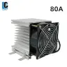 Радиатор LCTC с вентилятором для SSR 80A Y-110 DC48V