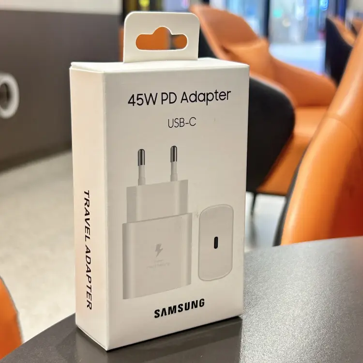 Зарядное устройство Samsung 45W PD с кабелем USB-C