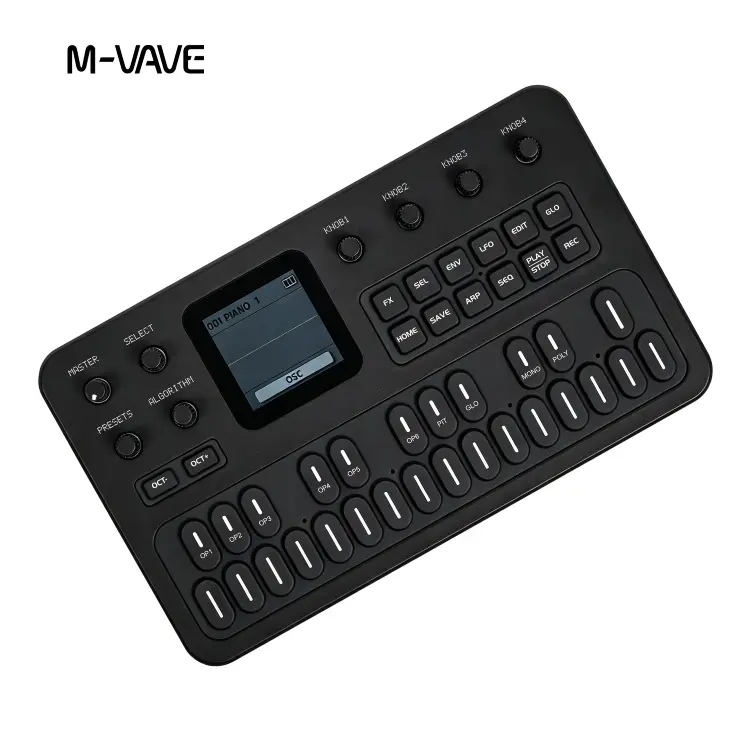 Портативный FM-синтезатор M-VAVE FM-1 с 128 пресетами