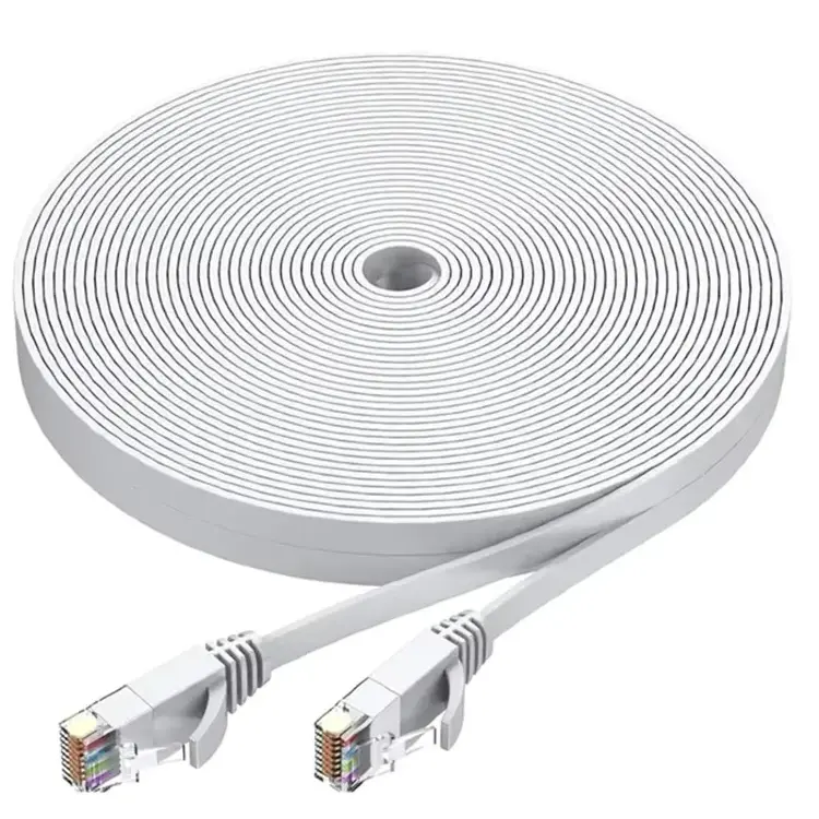 Кабель Ethernet CAT 6 RJ45 плоский гигабитный патч-корд LAN