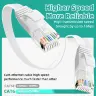 Кабель Ethernet CAT 6 RJ45 плоский гигабитный патч-корд LAN