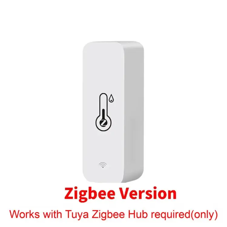 Датчик температуры и влажности Tuya Zigbee для умного дома