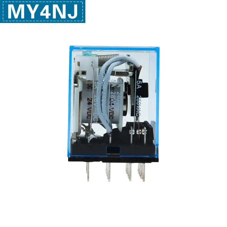 MY4NJ HH54P Φ 14 контактов мини реле электромагнитное AC/DC 6-220В 10 шт