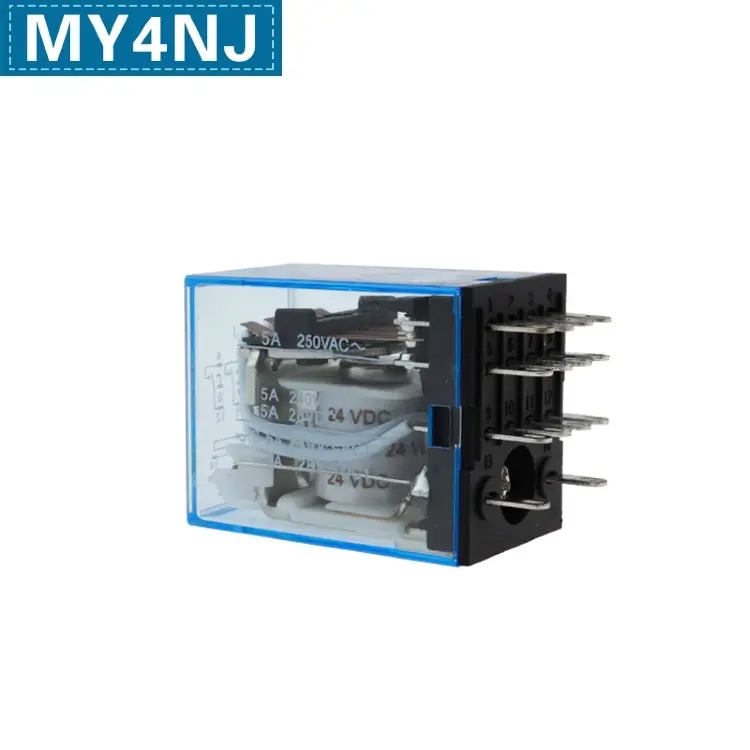 MY4NJ HH54P Φ 14 контактов мини реле электромагнитное AC/DC 6-220В 10 шт