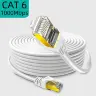 Кабель Ethernet Cat 6 с разъемами RJ45, плоский, 5/10/15/20/25/30 м