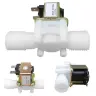 Электромагнитный клапан 1/2" 3/4" 12V DC 24V AC пластиковый нормально закрытый