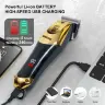 Электрическая машинка для стрижки волос T9 с триммером для бороды