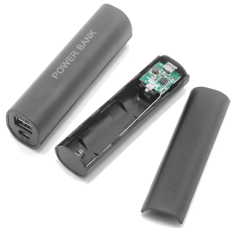 Портативный корпус аккумулятора 18650 с USB-зарядкой