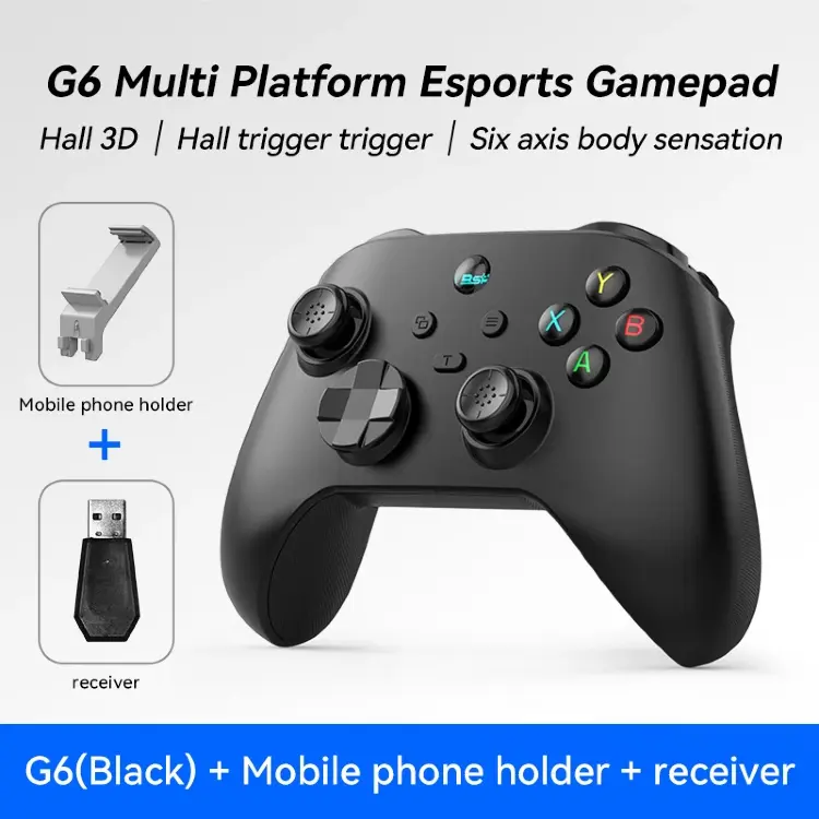 Беспроводной игровой контроллер G6 с датчиками Холла