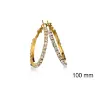100mm gold color