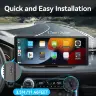 Портативный сенсорный экран CarPlay и Android Auto для автомобиля 10 дюймов