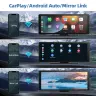 Портативный сенсорный экран CarPlay и Android Auto для автомобиля 10 дюймов