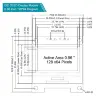 1-10 шт. оригинальный 0,96-дюймовый oled IIC последовательный белый OLED-дисплей модуль 128X64 I2C SSD1306 12864 плата ЖК-экрана для Arduino