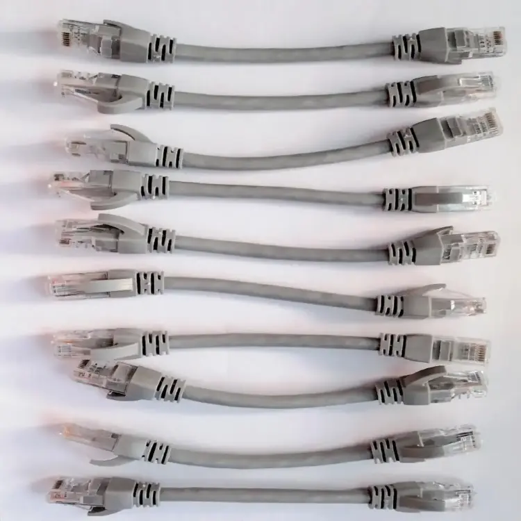 Кабель Ethernet CAT6 UTP RJ45 патч-корд, 10 шт., черный