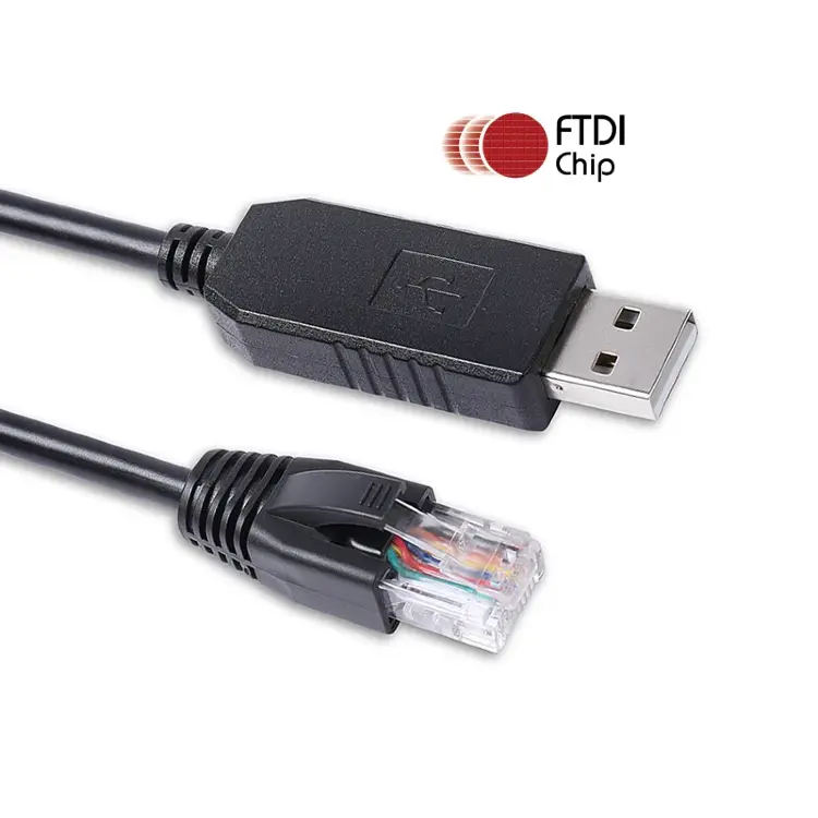 Кабель FTDI FT232RL USB RS485 RJ45 для преобразователей частоты LSLV M100 G100