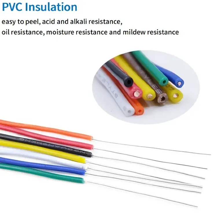Медный провод в ПВХ изоляции 26-14 AWG (5/20 м)