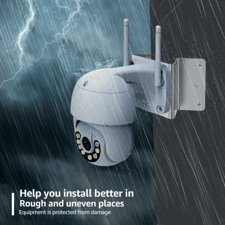 Настенный угловой кронштейн из нержавеющей стали для PTZ-камер Eufy SoloCam S340