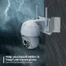 Настенный угловой кронштейн из нержавеющей стали для PTZ-камер Eufy SoloCam S340