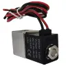 Пневматический электромагнитный клапан DC12V/24V/AC110V/220V 1/4" двусторонний