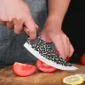 Кованый кухонный нож ручной работы